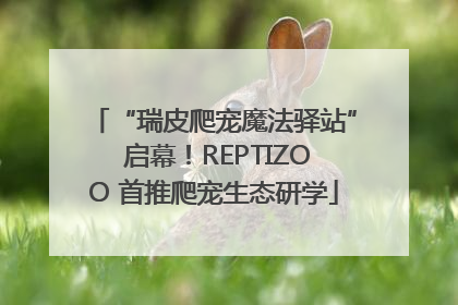 “瑞皮爬宠魔法驿站” 启幕！REPTIZOO 首推爬宠生态研学