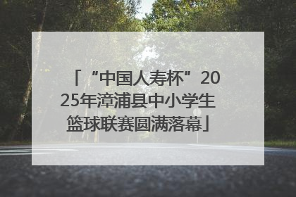 “中国人寿杯”2025年漳浦县中小学生篮球联赛圆满落幕