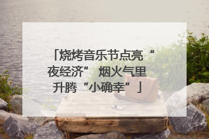 烧烤音乐节点亮“夜经济” 烟火气里升腾“小确幸”
