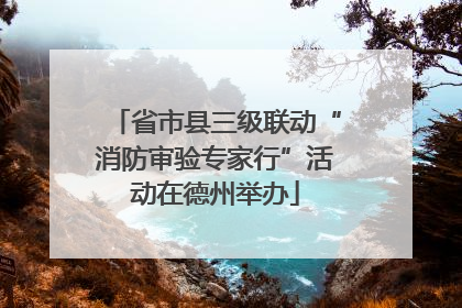 省市县三级联动“消防审验专家行”活动在德州举办
