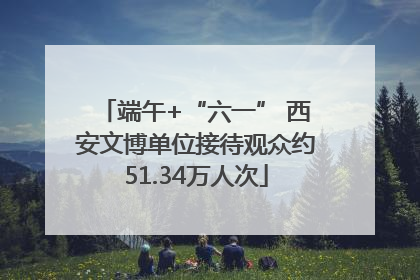 端午+“六一” 西安文博单位接待观众约51.34万人次
