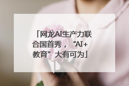 网龙AI生产力联合国首秀，“AI+教育”大有可为