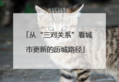从“三对关系”看城市更新的历城路径