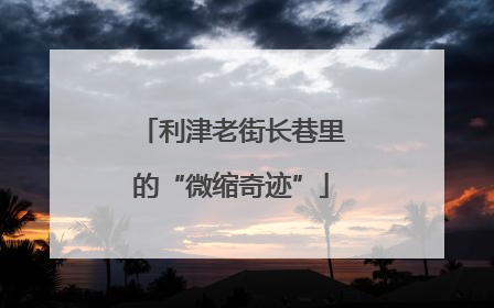 利津老街长巷里的“微缩奇迹”