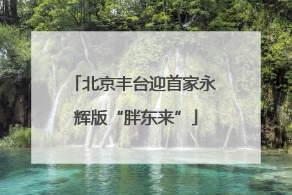 北京丰台迎首家永辉版“胖东来”