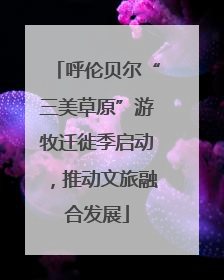 呼伦贝尔“三美草原”游牧迁徙季启动，推动文旅融合发展