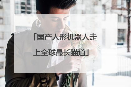 国产人形机器人走上全球最长猫道