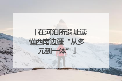 在河泊所遗址读懂西南边疆“从多元到一体”