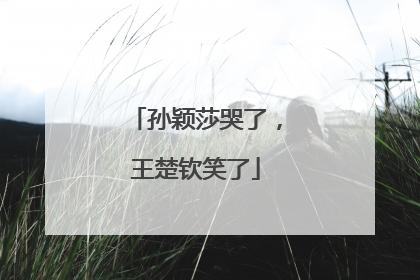 孙颖莎哭了，王楚钦笑了