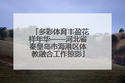 多彩体育丰盈花样年华——河北省秦皇岛市海港区体教融合工作掠影