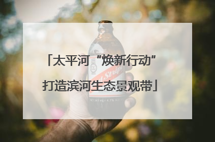 太平河“焕新行动” 打造滨河生态景观带