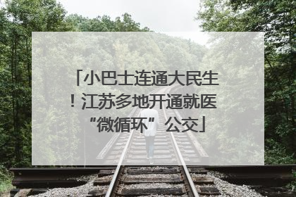 小巴士连通大民生！江苏多地开通就医“微循环”公交