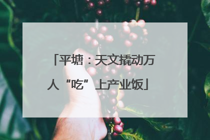 平塘：天文撬动万人“吃”上产业饭