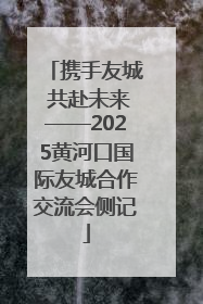 携手友城 共赴未来——2025黄河口国际友城合作交流会侧记