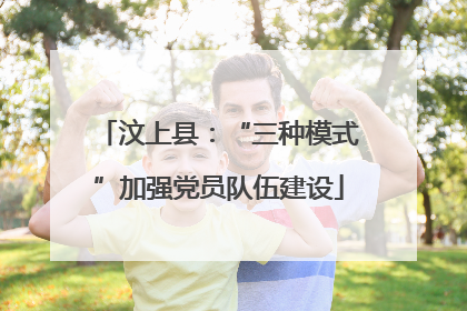 汶上县：“三种模式”加强党员队伍建设