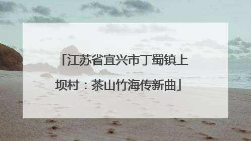 江苏省宜兴市丁蜀镇上坝村：茶山竹海传新曲