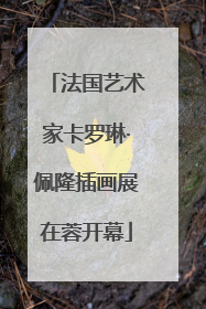 法国艺术家卡罗琳·佩隆插画展在蓉开幕