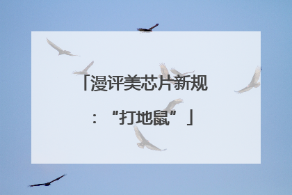 漫评美芯片新规：“打地鼠”