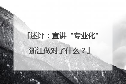 述评：宣讲“专业化” 浙江做对了什么？
