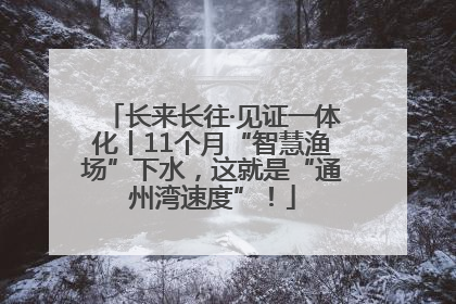 长来长往·见证一体化丨11个月“智慧渔场”下水，这就是“通州湾速度”！