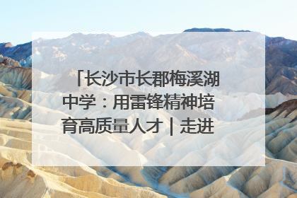 长沙市长郡梅溪湖中学：用雷锋精神培育高质量人才｜走进新时代“雷锋传人 长沙榜样”